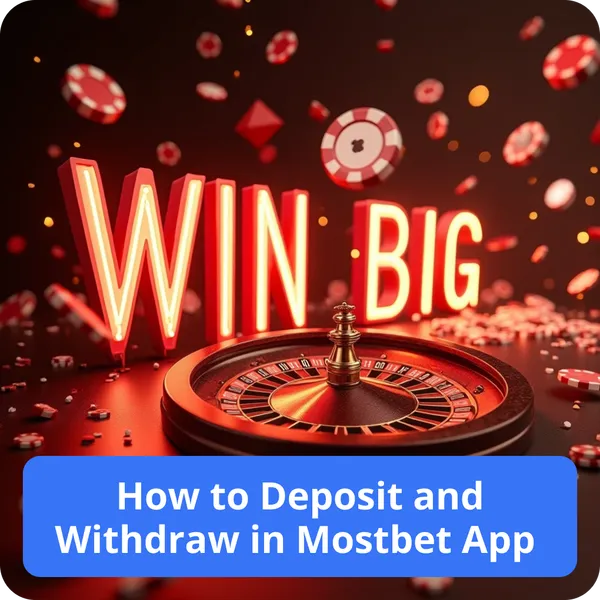 How to Deposit and Withdraw in Mostbet App